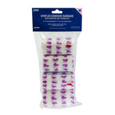 Ideal SyrFlex TA3400WHIP-4PK Hearts Cohesive Bandage, 5 yd L, 4 in W, Rubber Latex Bandage, Pink